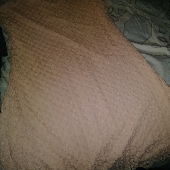 Pink High- Lo Knit Dress - Picture 5 of 7